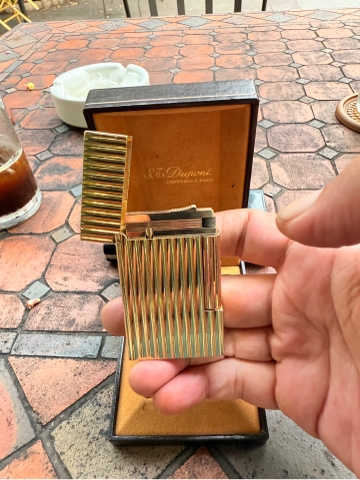 St dupont l2 phom cao bọc vàng 20micron
