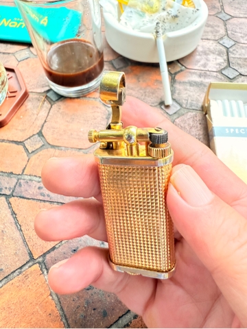 Dunhill chính hãng đầu búa vân kim cương