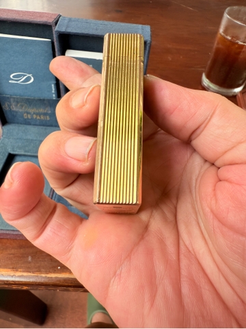 St dupont l1 một bộ phom cao và thấp men đen