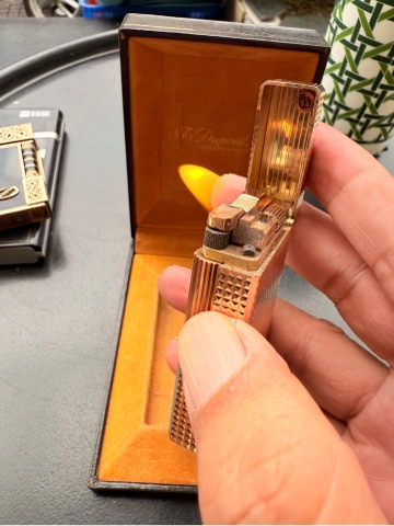 St dupont bọc vàng 20 micron