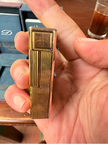St dupont l1 một bộ phom cao và thấp men đen
