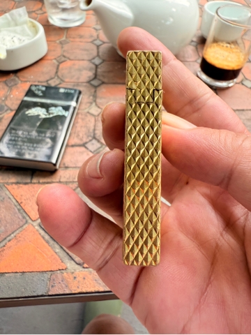 St dupont l2 phom cao bọc vàng vân đẹp