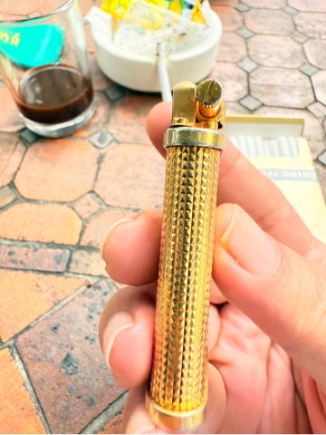 Dunhill chính hãng đầu búa vân kim cương