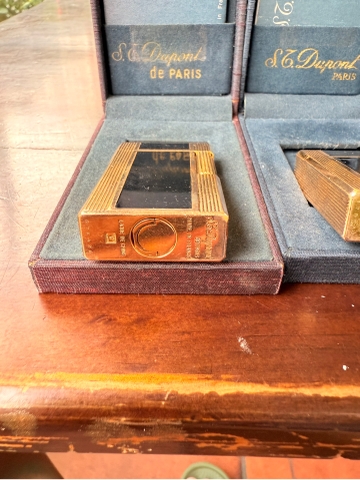 St dupont l1 một bộ phom cao và thấp men đen