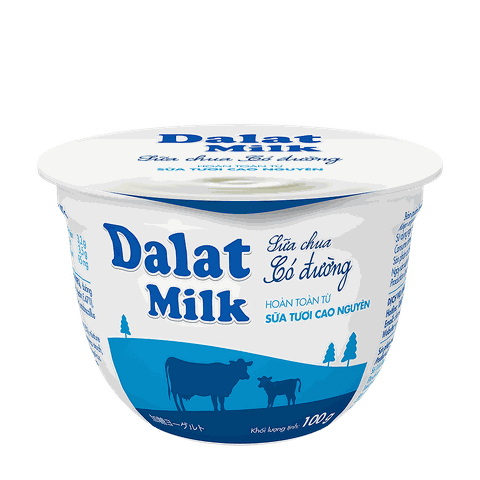 SCA Có Đường Dalatmilk 100g