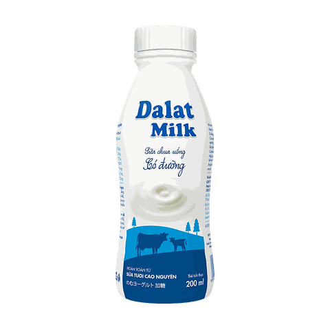 SỮA CHUA UỐNG CÓ ĐƯỜNG 200 ML