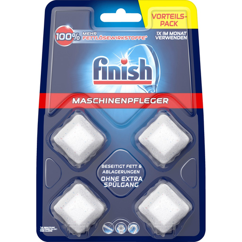 Viên vệ sinh máy rửa bát Finish (vỉ 4 viên)