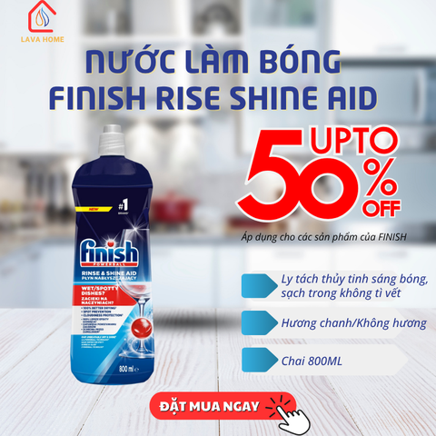 Nước làm bóng Finish 800ml Thường
