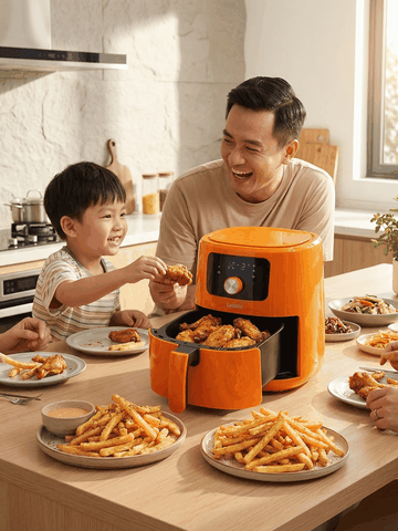 Nồi chiên không dầu thông minh Xiaomi Lydsto XD-ZNKQZG03 - bản quốc tế, có kết nối App