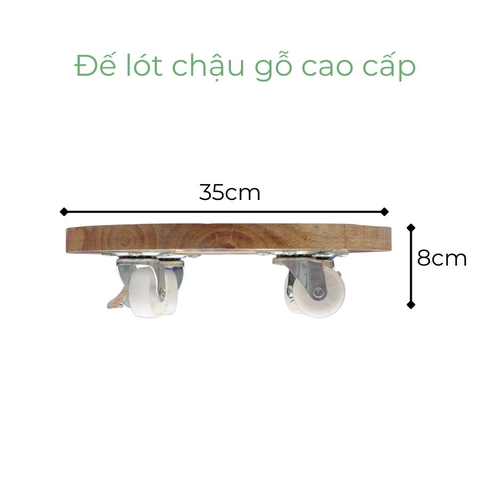 Đế lót để chậu cây có bánh xe cao cấp