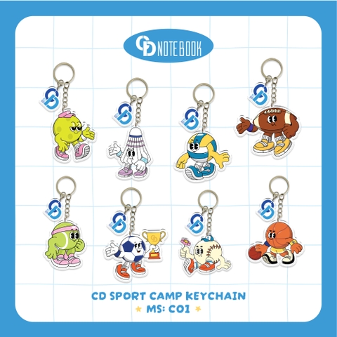 C01 -  Móc khóa linh vật thể thao