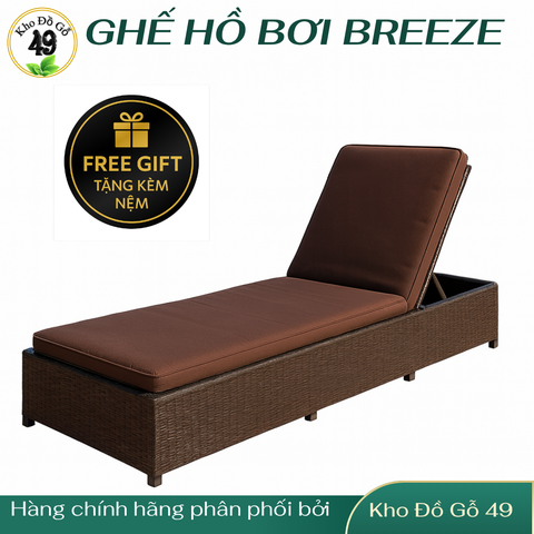 GHẾ HỒ BƠI BREEZE - TẶNG NỆM