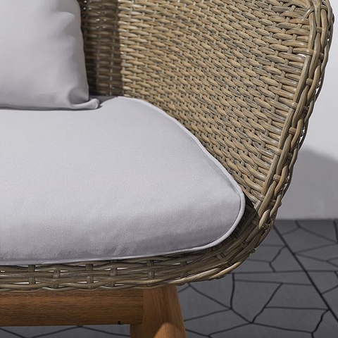 Bộ Sofa Grayton Ngoài Trời Giả Mây – Sang Trọng, Bền Bỉ & Tiện Lợi