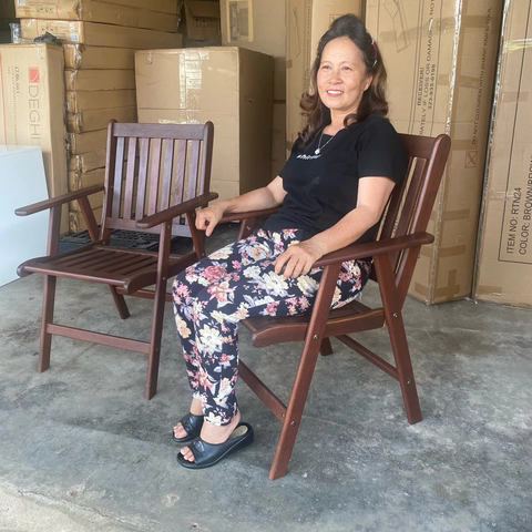 GHẾ ĂN GỖ DẦU TỰ NHIÊN TRONG NHÀ & NGOÀI TRỜI