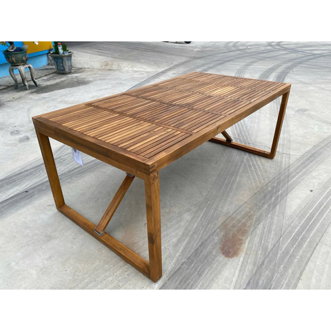 BÀN GỖ SÂN VƯỜN GẤP GỌN STOCKHOLM 11004 180CM – GỖ ACACIA FSC CAO CẤP