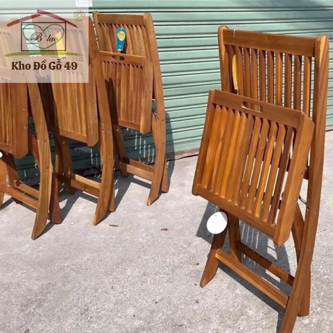 Bộ bàn ghế sân vườn hình bát giác Sun Fiesta xuất Âu độc đáo gỗ tràm