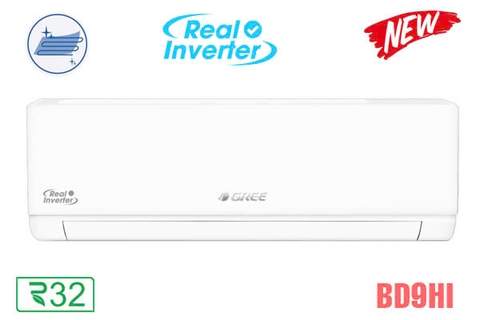 Điều hòa Gree 2 chiều Inverter 9000BTU BD9HI