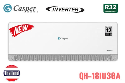 Điều hòa Casper 2 chiều Inverter 18000BTU QH-18IU36A