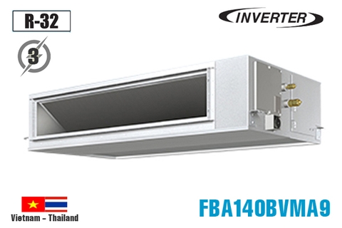 Điều hoà âm trần nối ống gió Daikin loại cao cấp  50.000 BTU 1 chiều inverter điện 3 Pha có bơm FBA140BVMA9/RZF140DYM