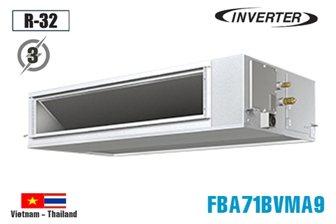 Điều hoà âm trần nối ống gió Daikin loại cao cấp 24.000 BTU 1 chiều inverter điện 3 Pha có bơm FBA71BVMA9/RZF71DYM