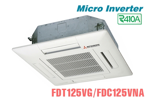 Điều hoà âm trần Mitsubishi Heavy 45.000 BTU 2 chiều inverter điện 1 Pha FDT125VH/FDC125VNA-W
