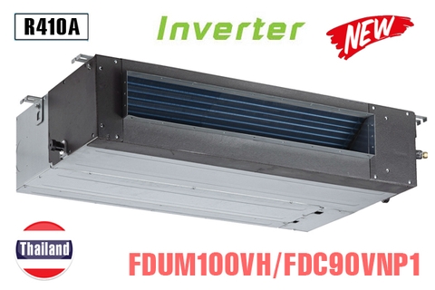 Điều hoà âm trần nối ống gió Mitsubishi Heavy 30.000 BTU 2 chiều inverter điện 1 Pha FDUM100VH/FDC90VNP-W