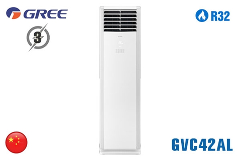 Điều hoà tủ đứng Gree 42.000 BTU 1 chiều inverter điện 1 Pha GVC42ALXH-M6NNC7B
