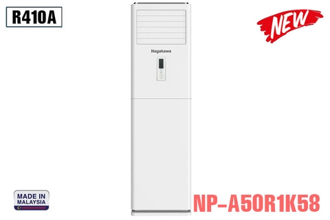 Điều hoà tủ đứng Nagakawa 50.000 BTU 2 chiều inverter điện 3 Pha NP-A50R1K58