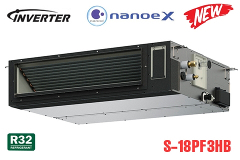Điều hoà âm trần nối ống gió Panasonic  18.000 BTU 2 chiều inverter điện 1 Pha S-18PF3HB