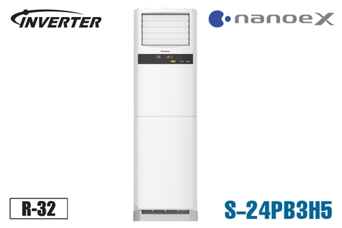 Điều hoà tủ đứng Panasonic 24.000 BTU 1 chiều inverter điện 1 Pha S-24PB3H5
