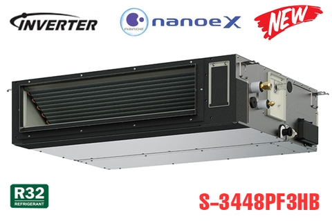 Điều hoà âm trần nối ống gió Panasonic  34.000 BTU 2 chiều inverter điện 1 Pha S-3448PF3HB