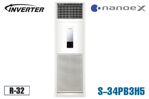 Điều hoà tủ đứng Panasonic 34.000 BTU 1 chiều inverter điện 1 Pha S-34PB3H5