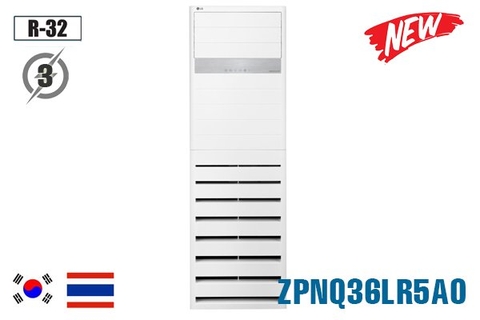Điều hoà tủ đứng LG 36.000 BTU 1 chiều inverter điện 3 Pha ZPNQ36LR5A0