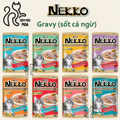[ĐỦ VỊ] Pate Nekko cho mèo trưởng thành 70gram - Thức ăn cho mèo - Tiệm Mèo Moa