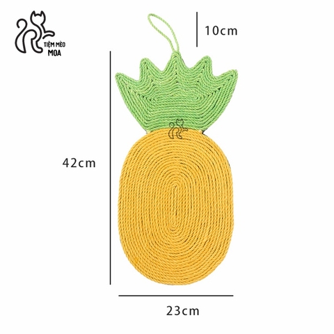 🌵[CÓ SẴN] Cào móng Sisal / thừng mềm - Bàn cào treo tường/ dán dính🌵- Tiệm Mèo Moa