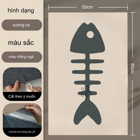 Miếng dán tường, sofa cho mèo mài móng có thể điều chỉnh kích thước - Bảng cào móng cho mèo - Tiệm Mèo Moa