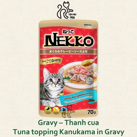 [ĐỦ VỊ] Pate Nekko cho mèo trưởng thành 70gram - Thức ăn cho mèo - Tiệm Mèo Moa