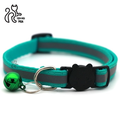 Vòng cổ phản quang cho mèo - Tiệm Mèo Moa