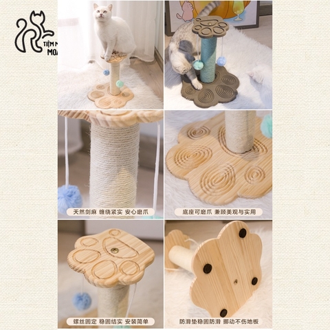 Cây cào móng - Cattree cho mèo - Tiệm Mèo Moa