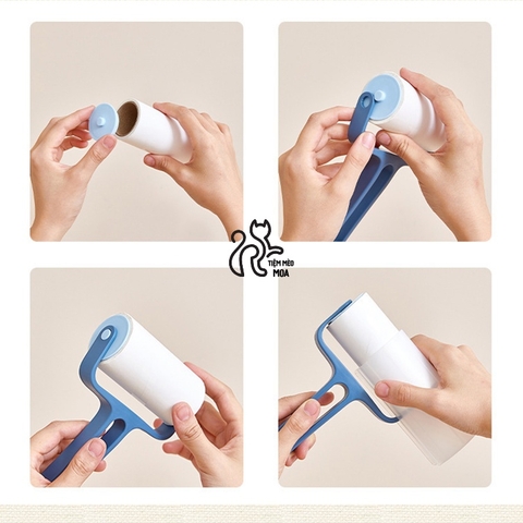 Cây lăn bụi, lông thú cưng...siêu dính [LÕI THAY 60 LỚP] - Tiệm Mèo Moa