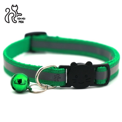 Vòng cổ phản quang cho mèo - Tiệm Mèo Moa