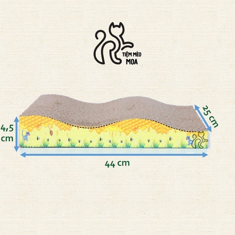 ⚡️TẶNG CATNIP⚡️  Cào móng cho mèo 🐟 - Bàn cào cho mèo - Tiệm Mèo Moa