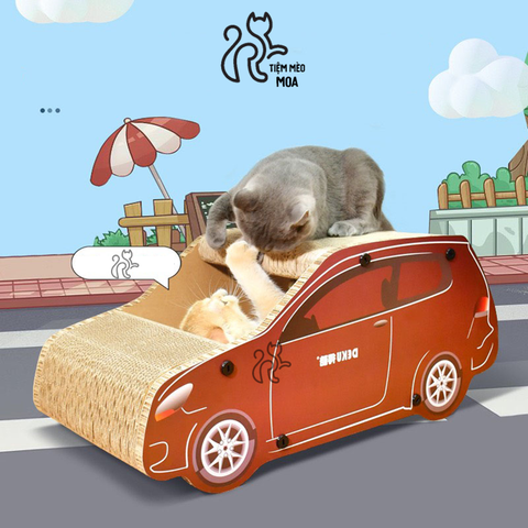 Xe SUV - cào móng - Đồ chơi cho mèo - Tiệm Mèo Moa