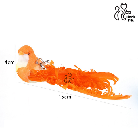 [Link 3] Phụ kiện câu mèo nhiều mẫu KHÔNG KÈM CẦN CÂU - Đồ chơi cho mèo - Tiệm Mèo Moa