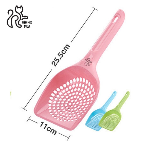 Xẻng xúc cát vệ sinh mèo loại lớn 🐱🐱- Xẻng xúc cát mèo - Dụng cụ dọn vệ sinh mèo - Tiệm Mèo Moa