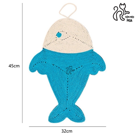 🌵[CÓ SẴN] Cào móng Sisal / thừng mềm - Bàn cào treo tường/ dán dính🌵- Tiệm Mèo Moa