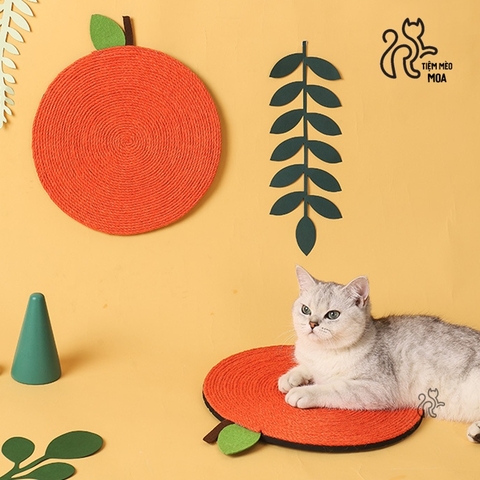 🌵[CÓ SẴN] Cào móng Sisal / thừng mềm - Bàn cào treo tường/ dán dính🌵- Tiệm Mèo Moa