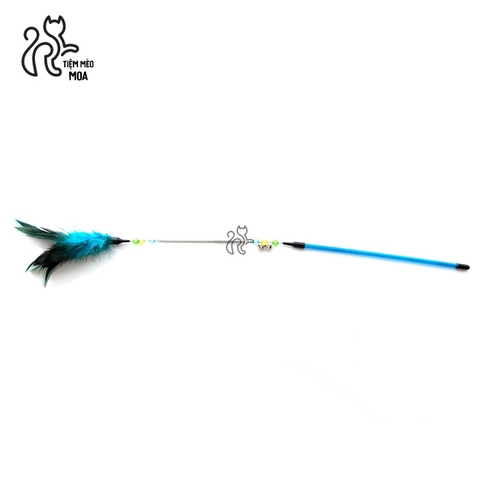 Câu mèo lò xo 2 chuông - Tiệm Mèo Moa