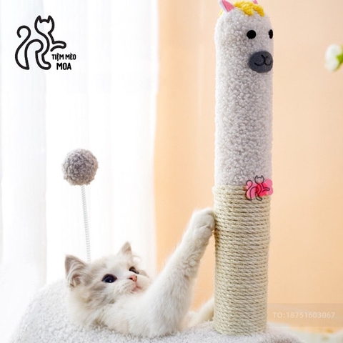 Trụ cào móng cho mèo - Cattree siêu dễ thương - Tiệm Mèo Moa