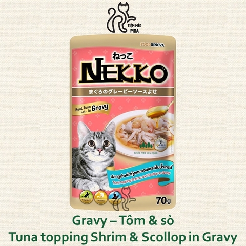 [ĐỦ VỊ] Pate Nekko cho mèo trưởng thành 70gram - Thức ăn cho mèo - Tiệm Mèo Moa